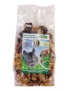FLORES DE JARDIN PARA CHINCHILLAS 50 gr.
